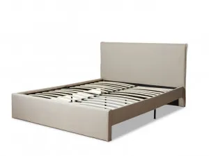Peyton Queen Bed - Oatmeal by Mocka, a Bed Heads for sale on Style Sourcebook