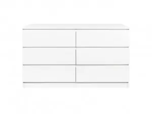 Jolt Six Drawer - Wide - White by Mocka, a Bedroom Storage for sale on Style Sourcebook