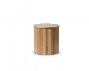 Eve Drum Side Table - Birch by Mocka, a Side Table for sale on Style Sourcebook