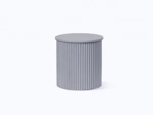 Eve Drum Side Table - Grey by Mocka, a Side Table for sale on Style Sourcebook