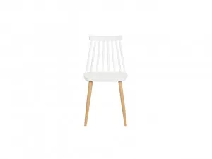 Flynn Dining Chair - White by Mocka, a Kitchen & Dining Furniture for sale on Style Sourcebook