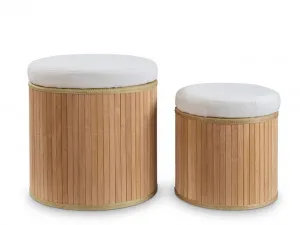 Kata Ottoman - Set of 2 by Mocka, a Ottomans for sale on Style Sourcebook
