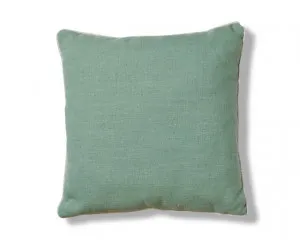 Mocka Piped Cushion - Sage/Natural by Mocka, a Cushions, Decorative Pillows for sale on Style Sourcebook