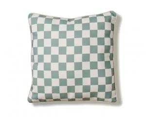 Mocka Check Cushion - Sage Green by Mocka, a Cushions, Decorative Pillows for sale on Style Sourcebook