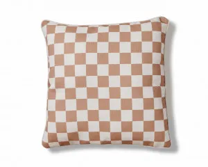 Mocka Check Cushion - Rose Tan by Mocka, a Cushions, Decorative Pillows for sale on Style Sourcebook