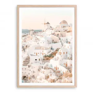 Santorini Sunset I Photo Art Print by The Print Emporium, a Prints for sale on Style Sourcebook