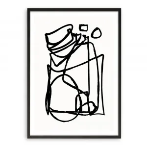 Abstract Line Art Print by The Print Emporium, a Prints for sale on Style Sourcebook