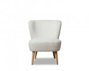 Boucle Occasional Chair by Mocka, a Chairs for sale on Style Sourcebook