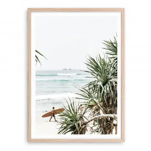 Byron Bay Longboarder Photo Art Print by The Print Emporium, a Prints for sale on Style Sourcebook