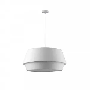 Nora Living Yara Pendant Light (E27) White by Nora Living, a Pendant Lighting for sale on Style Sourcebook
