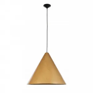 Wood Nora Living Kone Pendant Light (E27) Large by Nora Living, a Pendant Lighting for sale on Style Sourcebook