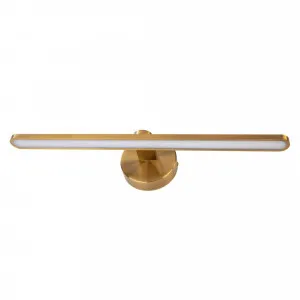 Antique Brass Nora Living Hacienda LED Vanity Light 500mm by Nora Living, a LED Lighting for sale on Style Sourcebook