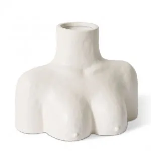 Ambrosia Vase White - 19cm by James Lane, a Vases & Jars for sale on Style Sourcebook