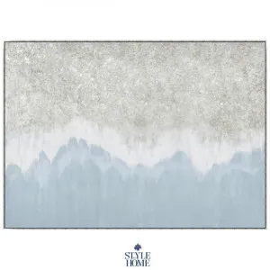 Surf Break Landscape' Canvas in Antique Silver Frame by Style My Home, a Painted Canvases for sale on Style Sourcebook