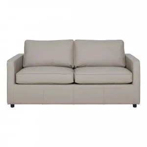 Ronin Sofabed in Leather Light Mocha by OzDesignFurniture, a Sofa Beds for sale on Style Sourcebook