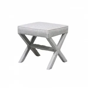 Lauren' Petite Linen Ottoman by Style My Home, a Ottomans for sale on Style Sourcebook