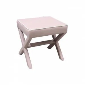 Lauren' Petite Linen Ottoman by Style My Home, a Ottomans for sale on Style Sourcebook