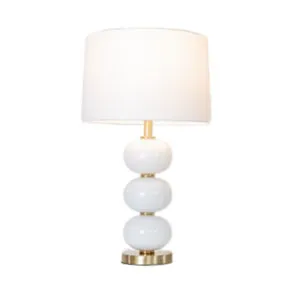 Alana' Stacked Sphere Gold Table Lamp by Style My Home, a Table & Bedside Lamps for sale on Style Sourcebook