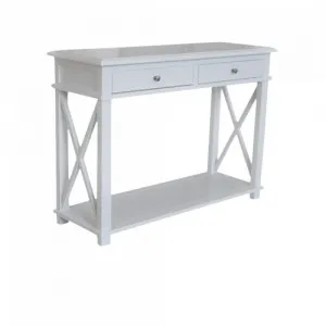 SOUTH BEACH' Two Drawer Cross Leg Console by Style My Home, a Console Table for sale on Style Sourcebook