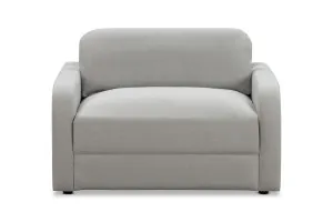 Siesta Coastal Armchair Sofa Bed, Grey, by Lounge Lovers by Lounge Lovers, a Sofa Beds for sale on Style Sourcebook