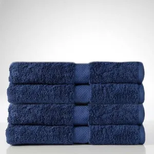 Canningvale Royal Splendour Bath Towel - Mezzanotte Blue, Combed Cotton by Canningvale, a Towels & Washcloths for sale on Style Sourcebook
