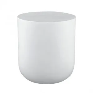 Mara White Concrete Side Table by James Lane, a Side Table for sale on Style Sourcebook