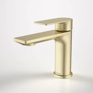 Caroma Urbane II Lead Free Basin Mixer Brushed Brass by Caroma, a Bathroom Taps & Mixers for sale on Style Sourcebook