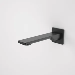 Caroma Urbane II Low Lead Square 180mm Basin/Bath Outlet Matte Black by Caroma, a Bathroom Taps & Mixers for sale on Style Sourcebook