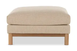 Stella Modern Ottoman, Beige, by Lounge Lovers by Lounge Lovers, a Ottomans for sale on Style Sourcebook