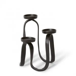 Una Candle Holder - 24 x 23 x 31cm by Elme Living, a Candle Holders for sale on Style Sourcebook