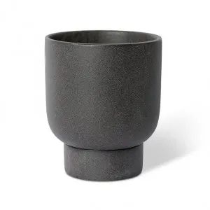 Daylen Pot w. Saucer - 20 x 20 x 24cm by Elme Living, a Plant Holders for sale on Style Sourcebook