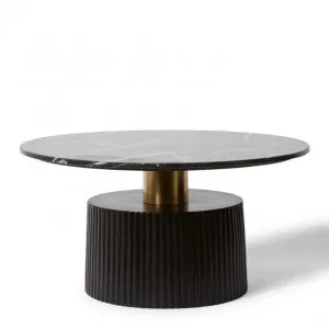 Oscar Marble Coffee Table - 87 x 87 x 36cm by Elme Living, a Coffee Table for sale on Style Sourcebook