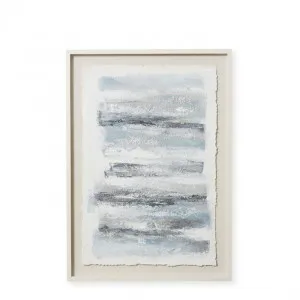 Winter Sky Handpainted Rice Paper Wall Art - 75 x 3 x 105cm by Elme Living, a Painted Canvases for sale on Style Sourcebook