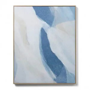 Misty Canvas Wall Art - 80 x 4.5 x 100cm by Elme Living, a Painted Canvases for sale on Style Sourcebook