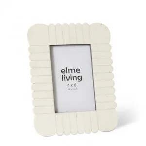 Senan 4 x 6" Photo Frame - 14 x 3 x 19cm by Elme Living, a Decorative Accessories for sale on Style Sourcebook
