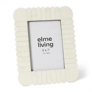 Senan 5 x 7" Photo Frame - 16 x 3 x 21cm by Elme Living, a Photo Frames for sale on Style Sourcebook