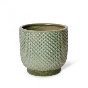 Ariel Pot - 17 x 17 x 16cm by Elme Living, a Plant Holders for sale on Style Sourcebook