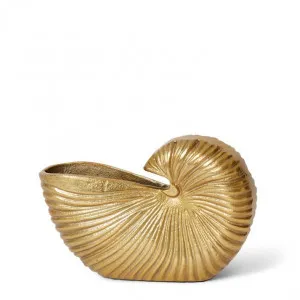 Nautilus Vase - 22 x 6 x 15cm by Elme Living, a Statues & Ornaments for sale on Style Sourcebook