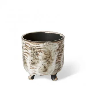 Everet Decorative Vessel - 13 x 13 x 13cm by Elme Living, a Plant Holders for sale on Style Sourcebook