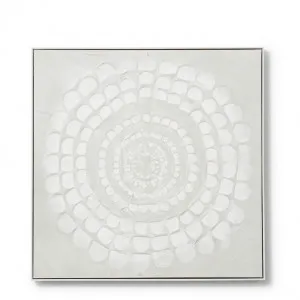 Cosmo Hand Painted Wall Art - 90 x 5 x 90cm by Elme Living, a Painted Canvases for sale on Style Sourcebook