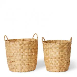 Absko Basket Set 2 34x34x39cm 40x40x43cm by Elme Living, a Baskets & Boxes for sale on Style Sourcebook