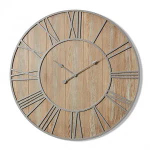 Da x ton Wall Clock - 90 x 5 x 90cm by Elme Living, a Clocks for sale on Style Sourcebook