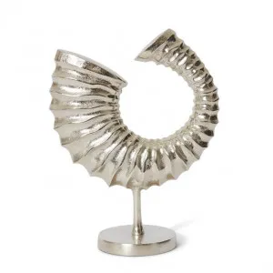 Sea Horn Sculpture - 30 x 14 x 39cm by Elme Living, a Statues & Ornaments for sale on Style Sourcebook