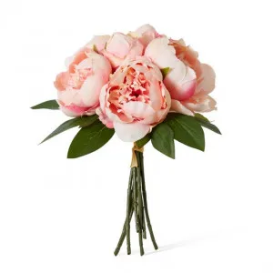 Peony Bouquet - 22 x 22 x 33cm by Elme Living, a Plants for sale on Style Sourcebook