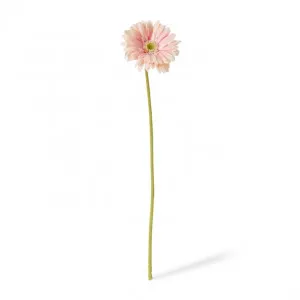 Gerbera Daisy Stem - 13 x 13 x 53cm by Elme Living, a Plants for sale on Style Sourcebook