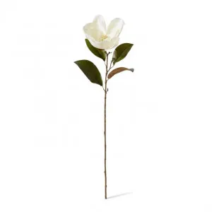 Magnolia Flower Stem - 20 x 14 x 74cm by Elme Living, a Plants for sale on Style Sourcebook