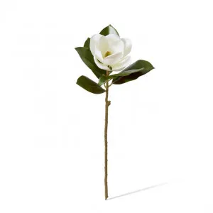 Magnolia Grand Flower Stem - 28 x 28 x 66cm by Elme Living, a Plants for sale on Style Sourcebook