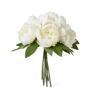 Peony Bouquet - 22 x 22 x 33cm by Elme Living, a Plants for sale on Style Sourcebook