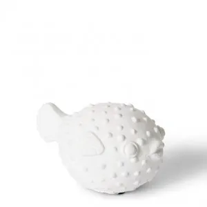 Blow Fish Sculpture - 13 x 9 x 8cm by Elme Living, a Statues & Ornaments for sale on Style Sourcebook