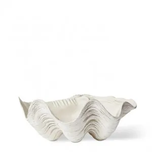 Clam Shell Sculpture - 33 x 27 x 15cm by Elme Living, a Statues & Ornaments for sale on Style Sourcebook